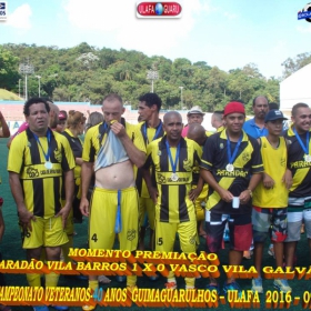 1º CAMPEONATO GUIMAGUARULHOS VETERANO 40 e 50 ANOS 2016 - ULAFA - SINDICATO E PARADÃO OS GRANDES CAMPEÕES