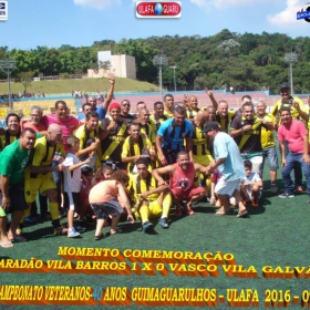 1º CAMPEONATO GUIMAGUARULHOS VETERANO 40 e 50 ANOS 2016 - ULAFA - SINDICATO E PARADÃO OS GRANDES CAMPEÕES