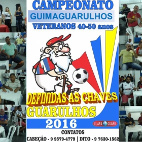 1º CAMPEONATO GUIMAGUARULHOS VETERANO 40 e 50 ANOS 2016 - ULAFA - SINDICATO E PARADÃO OS GRANDES CAMPEÕES