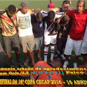 16º COPA CECAP 2016 - BOTAFOGO JAÇANÃ É  O GRANDE CAMPEÃO VENCEU POR 3 X 0 A EQUIPE DO BOM GOLE/L3  