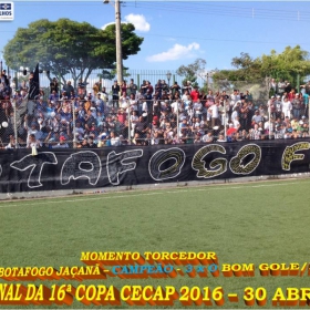 16º COPA CECAP 2016 - BOTAFOGO JAÇANÃ É  O GRANDE CAMPEÃO VENCEU POR 3 X 0 A EQUIPE DO BOM GOLE/L3  