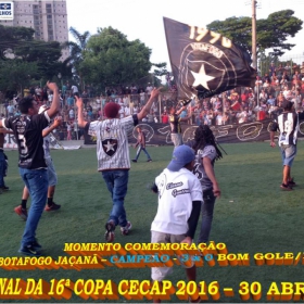 16º COPA CECAP 2016 - BOTAFOGO JAÇANÃ É  O GRANDE CAMPEÃO VENCEU POR 3 X 0 A EQUIPE DO BOM GOLE/L3  