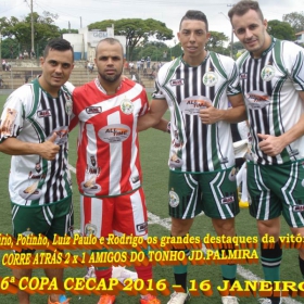 16º COPA CECAP 2016 - BOTAFOGO JAÇANÃ É  O GRANDE CAMPEÃO VENCEU POR 3 X 0 A EQUIPE DO BOM GOLE/L3  