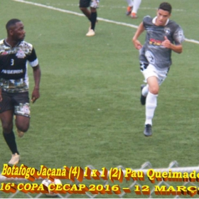 16º COPA CECAP 2016 - BOTAFOGO JAÇANÃ É  O GRANDE CAMPEÃO VENCEU POR 3 X 0 A EQUIPE DO BOM GOLE/L3  