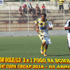 16º COPA CECAP 2016 - BOTAFOGO JAÇANÃ É  O GRANDE CAMPEÃO VENCEU POR 3 X 0 A EQUIPE DO BOM GOLE/L3  