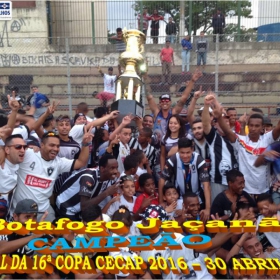 16º COPA CECAP 2016 - BOTAFOGO JAÇANÃ É  O GRANDE CAMPEÃO VENCEU POR 3 X 0 A EQUIPE DO BOM GOLE/L3  