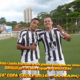 16º COPA CECAP 2016 - BOTAFOGO JAÇANÃ É  O GRANDE CAMPEÃO VENCEU POR 3 X 0 A EQUIPE DO BOM GOLE/L3  