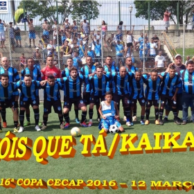 16º COPA CECAP 2016 - BOTAFOGO JAÇANÃ É  O GRANDE CAMPEÃO VENCEU POR 3 X 0 A EQUIPE DO BOM GOLE/L3  