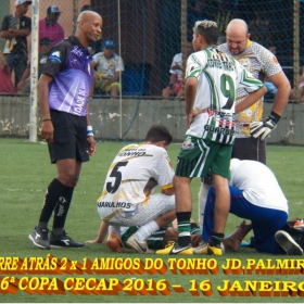 16º COPA CECAP 2016 - BOTAFOGO JAÇANÃ É  O GRANDE CAMPEÃO VENCEU POR 3 X 0 A EQUIPE DO BOM GOLE/L3  