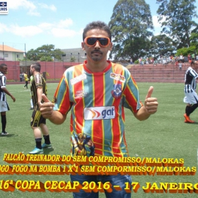 16º COPA CECAP 2016 - BOTAFOGO JAÇANÃ É  O GRANDE CAMPEÃO VENCEU POR 3 X 0 A EQUIPE DO BOM GOLE/L3  