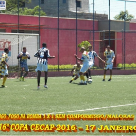 16º COPA CECAP 2016 - BOTAFOGO JAÇANÃ É  O GRANDE CAMPEÃO VENCEU POR 3 X 0 A EQUIPE DO BOM GOLE/L3  