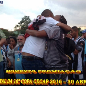 16º COPA CECAP 2016 - BOTAFOGO JAÇANÃ É  O GRANDE CAMPEÃO VENCEU POR 3 X 0 A EQUIPE DO BOM GOLE/L3  