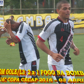 16º COPA CECAP 2016 - BOTAFOGO JAÇANÃ É  O GRANDE CAMPEÃO VENCEU POR 3 X 0 A EQUIPE DO BOM GOLE/L3  