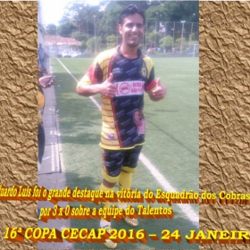 16º COPA CECAP 2016 - BOTAFOGO JAÇANÃ É  O GRANDE CAMPEÃO VENCEU POR 3 X 0 A EQUIPE DO BOM GOLE/L3  