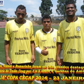 16º COPA CECAP 2016 - BOTAFOGO JAÇANÃ É  O GRANDE CAMPEÃO VENCEU POR 3 X 0 A EQUIPE DO BOM GOLE/L3  