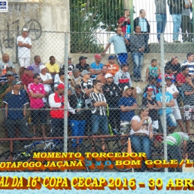 16º COPA CECAP 2016 - BOTAFOGO JAÇANÃ É  O GRANDE CAMPEÃO VENCEU POR 3 X 0 A EQUIPE DO BOM GOLE/L3  