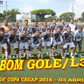 16º COPA CECAP 2016 - BOTAFOGO JAÇANÃ É  O GRANDE CAMPEÃO VENCEU POR 3 X 0 A EQUIPE DO BOM GOLE/L3  