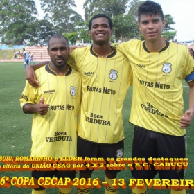 16º COPA CECAP 2016 - BOTAFOGO JAÇANÃ É  O GRANDE CAMPEÃO VENCEU POR 3 X 0 A EQUIPE DO BOM GOLE/L3  