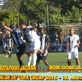 16º COPA CECAP 2016 - BOTAFOGO JAÇANÃ É  O GRANDE CAMPEÃO VENCEU POR 3 X 0 A EQUIPE DO BOM GOLE/L3  