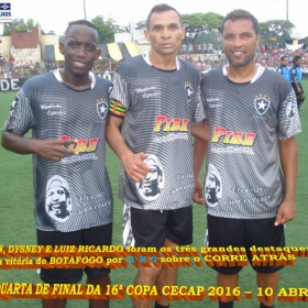 16º COPA CECAP 2016 - BOTAFOGO JAÇANÃ É  O GRANDE CAMPEÃO VENCEU POR 3 X 0 A EQUIPE DO BOM GOLE/L3  