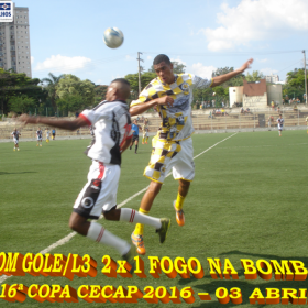 16º COPA CECAP 2016 - BOTAFOGO JAÇANÃ É  O GRANDE CAMPEÃO VENCEU POR 3 X 0 A EQUIPE DO BOM GOLE/L3  