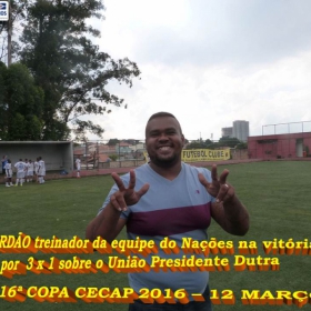 16º COPA CECAP 2016 - BOTAFOGO JAÇANÃ É  O GRANDE CAMPEÃO VENCEU POR 3 X 0 A EQUIPE DO BOM GOLE/L3  