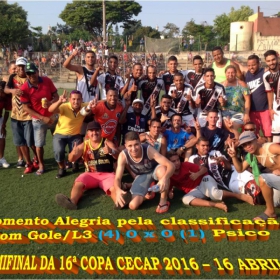 16º COPA CECAP 2016 - BOTAFOGO JAÇANÃ É  O GRANDE CAMPEÃO VENCEU POR 3 X 0 A EQUIPE DO BOM GOLE/L3  