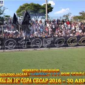 16º COPA CECAP 2016 - BOTAFOGO JAÇANÃ É  O GRANDE CAMPEÃO VENCEU POR 3 X 0 A EQUIPE DO BOM GOLE/L3  