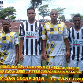 16º COPA CECAP 2016 - BOTAFOGO JAÇANÃ É  O GRANDE CAMPEÃO VENCEU POR 3 X 0 A EQUIPE DO BOM GOLE/L3  