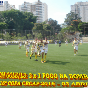 16º COPA CECAP 2016 - BOTAFOGO JAÇANÃ É  O GRANDE CAMPEÃO VENCEU POR 3 X 0 A EQUIPE DO BOM GOLE/L3  