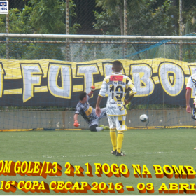 16º COPA CECAP 2016 - BOTAFOGO JAÇANÃ É  O GRANDE CAMPEÃO VENCEU POR 3 X 0 A EQUIPE DO BOM GOLE/L3  