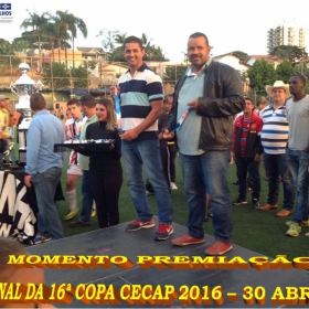 16º COPA CECAP 2016 - BOTAFOGO JAÇANÃ É  O GRANDE CAMPEÃO VENCEU POR 3 X 0 A EQUIPE DO BOM GOLE/L3  