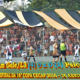 16º COPA CECAP 2016 - BOTAFOGO JAÇANÃ É  O GRANDE CAMPEÃO VENCEU POR 3 X 0 A EQUIPE DO BOM GOLE/L3  