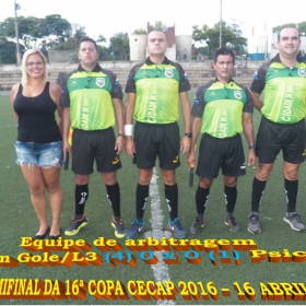 16º COPA CECAP 2016 - BOTAFOGO JAÇANÃ É  O GRANDE CAMPEÃO VENCEU POR 3 X 0 A EQUIPE DO BOM GOLE/L3  