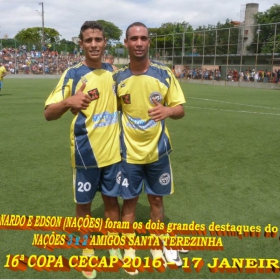 16º COPA CECAP 2016 - BOTAFOGO JAÇANÃ É  O GRANDE CAMPEÃO VENCEU POR 3 X 0 A EQUIPE DO BOM GOLE/L3  