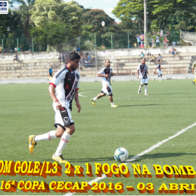 16º COPA CECAP 2016 - BOTAFOGO JAÇANÃ É  O GRANDE CAMPEÃO VENCEU POR 3 X 0 A EQUIPE DO BOM GOLE/L3  