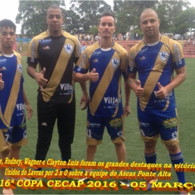 16º COPA CECAP 2016 - BOTAFOGO JAÇANÃ É  O GRANDE CAMPEÃO VENCEU POR 3 X 0 A EQUIPE DO BOM GOLE/L3  