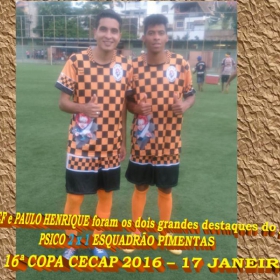 16º COPA CECAP 2016 - BOTAFOGO JAÇANÃ É  O GRANDE CAMPEÃO VENCEU POR 3 X 0 A EQUIPE DO BOM GOLE/L3  