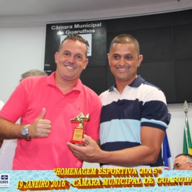  HOMENAGEM ESPORTIVA 2015 - REALIZADA DIA 19 JANEIRO 2016 NA CÂMARA DE GUARULHOS