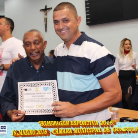  HOMENAGEM ESPORTIVA 2015 - REALIZADA DIA 19 JANEIRO 2016 NA CÂMARA DE GUARULHOS