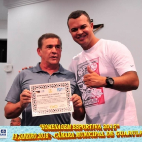  HOMENAGEM ESPORTIVA 2015 - REALIZADA DIA 19 JANEIRO 2016 NA CÂMARA DE GUARULHOS