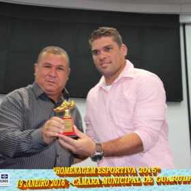  HOMENAGEM ESPORTIVA 2015 - REALIZADA DIA 19 JANEIRO 2016 NA CÂMARA DE GUARULHOS