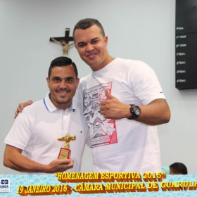  HOMENAGEM ESPORTIVA 2015 - REALIZADA DIA 19 JANEIRO 2016 NA CÂMARA DE GUARULHOS