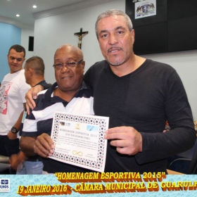  HOMENAGEM ESPORTIVA 2015 - REALIZADA DIA 19 JANEIRO 2016 NA CÂMARA DE GUARULHOS