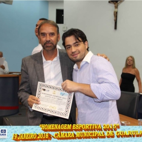  HOMENAGEM ESPORTIVA 2015 - REALIZADA DIA 19 JANEIRO 2016 NA CÂMARA DE GUARULHOS