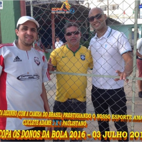 3ª COPA OS DONOS DA BOLA 2016-  CORRE ATRÁS -  CAMPEÃO - veja todas as fotos da grande final