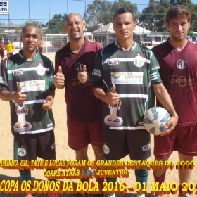 3ª COPA OS DONOS DA BOLA 2016-  CORRE ATRÁS -  CAMPEÃO - veja todas as fotos da grande final