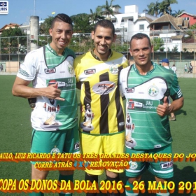 3ª COPA OS DONOS DA BOLA 2016-  CORRE ATRÁS -  CAMPEÃO - veja todas as fotos da grande final