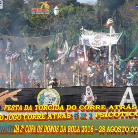 3ª COPA OS DONOS DA BOLA 2016-  CORRE ATRÁS -  CAMPEÃO - veja todas as fotos da grande final