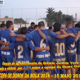 3ª COPA OS DONOS DA BOLA 2016-  CORRE ATRÁS -  CAMPEÃO - veja todas as fotos da grande final